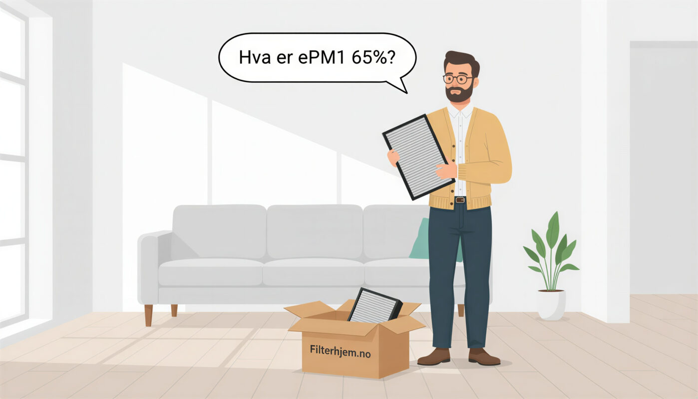 ISO 16890 luftfiltrering